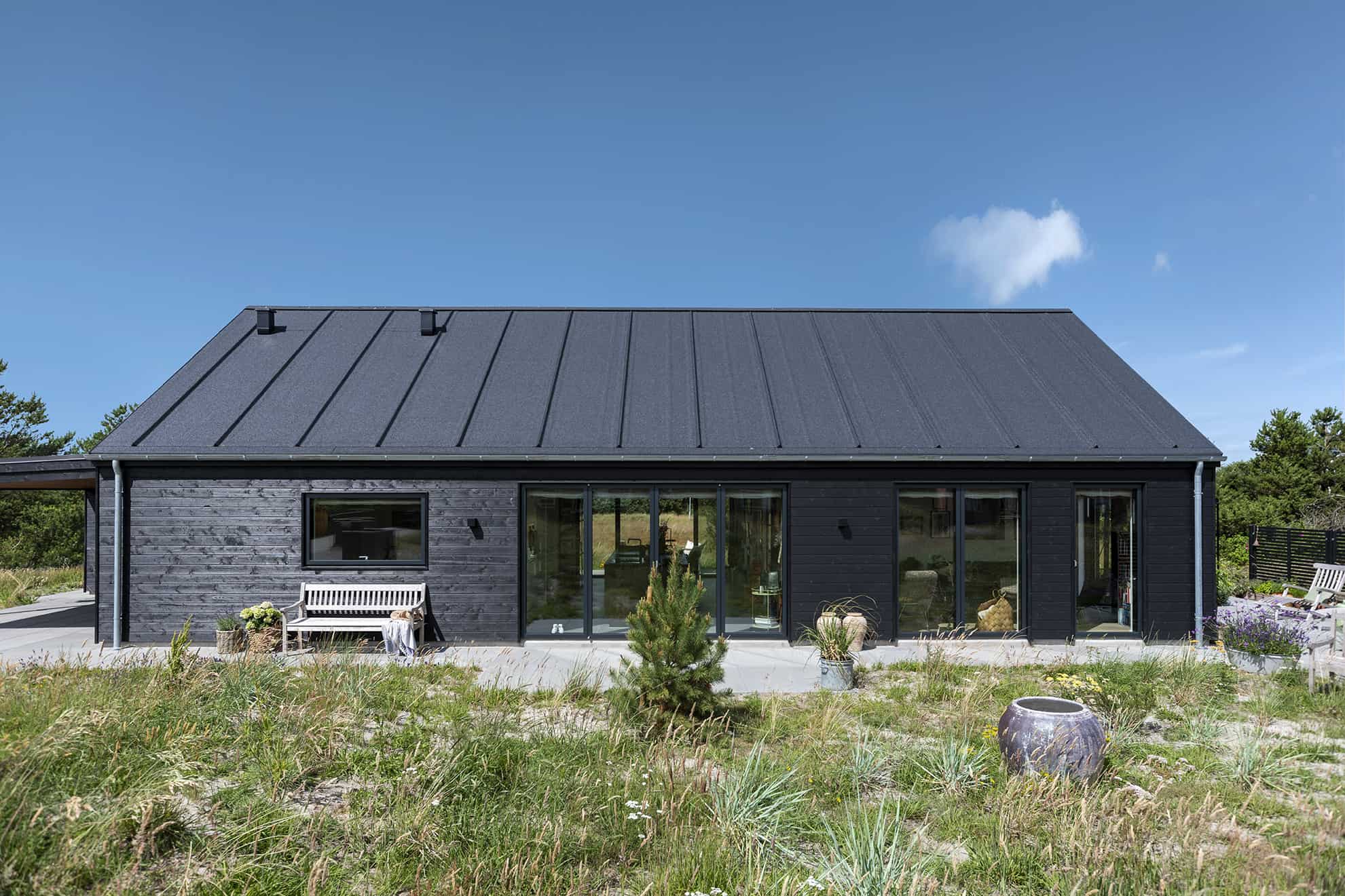 Skanlux Trend sommerhus. Arkitekttegnet sommerhus