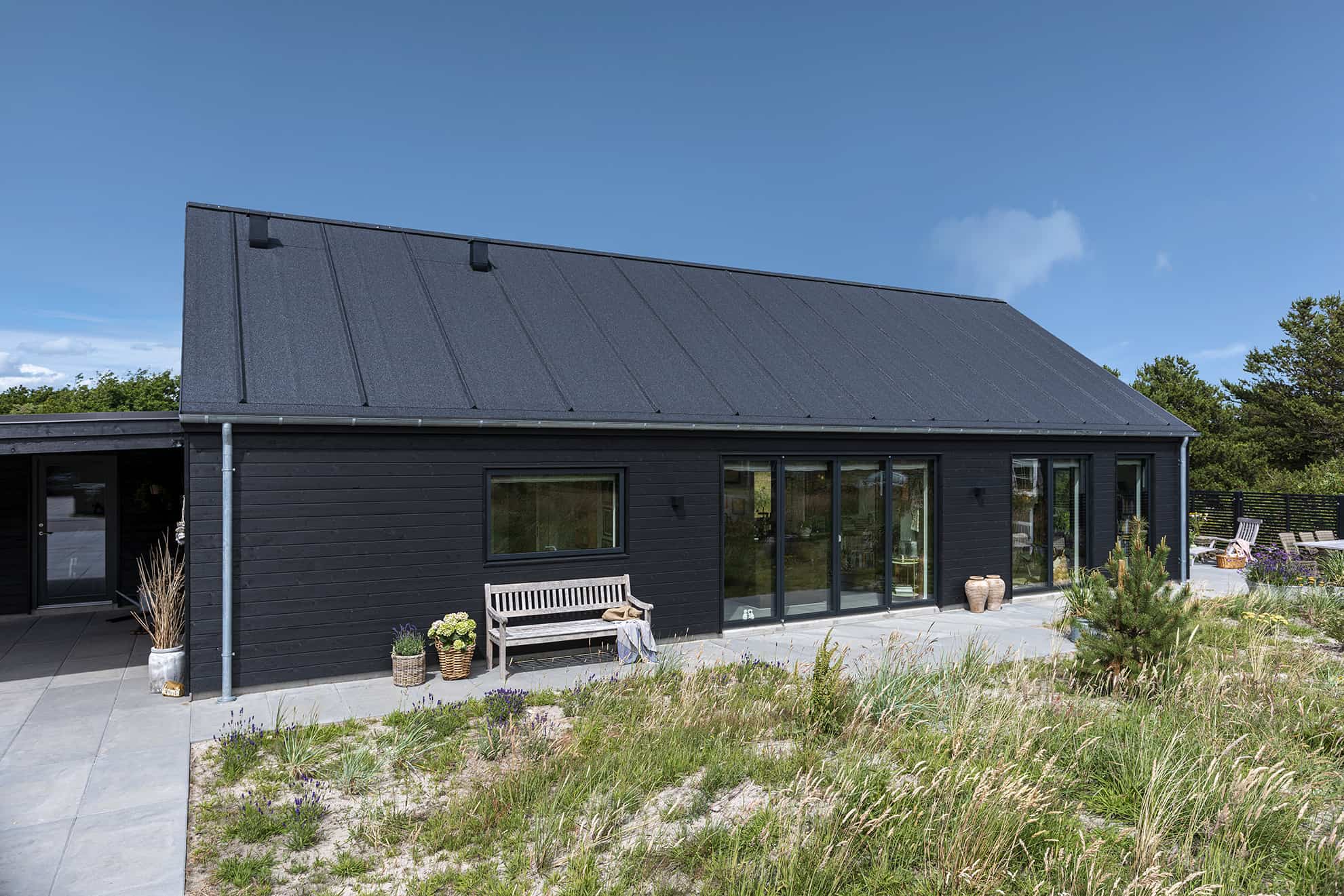 Skanlux Trend sommerhus. Arkitekttegnet sommerhus