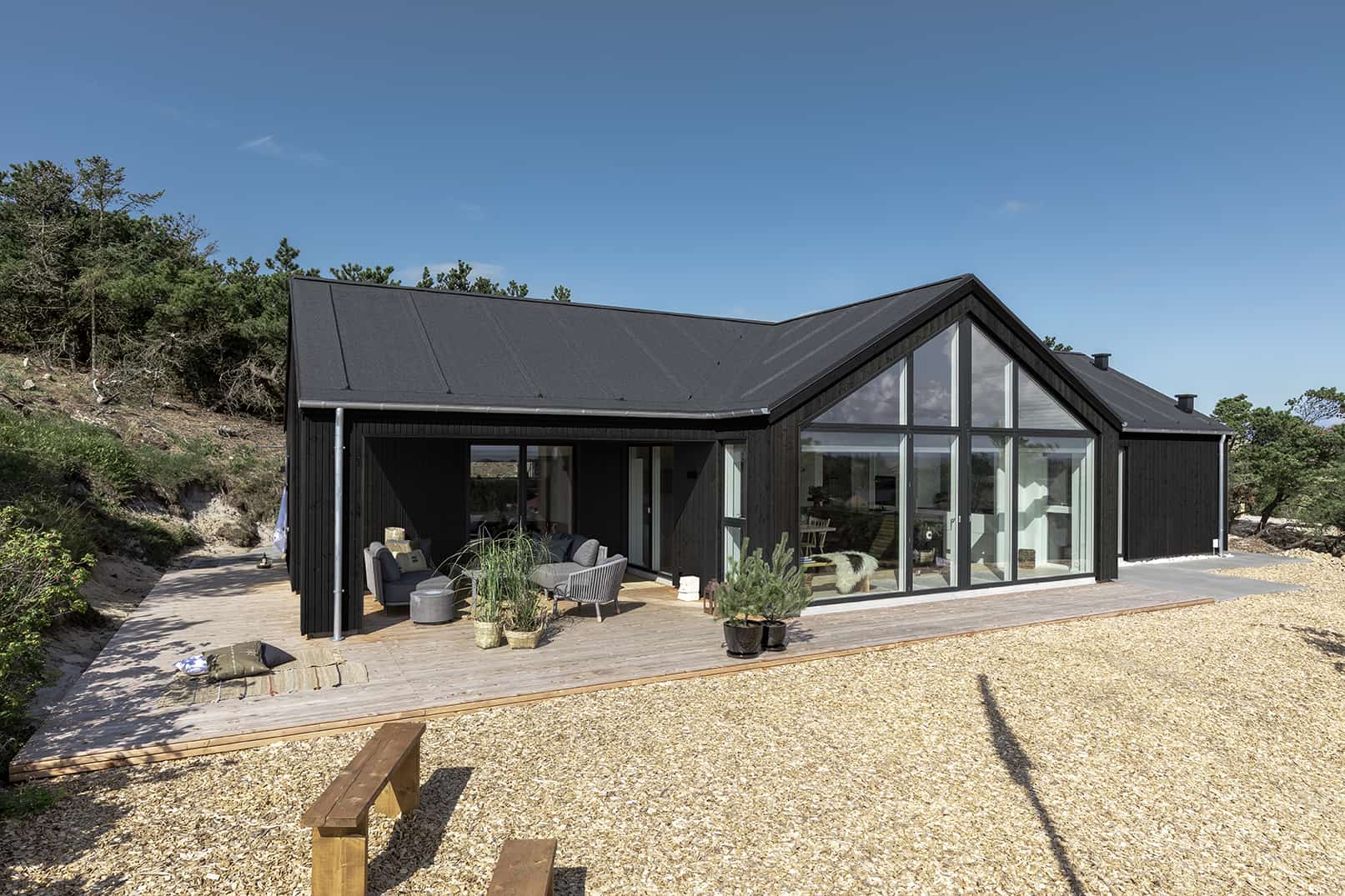 Skanlux Trend sommerhus - terrasse