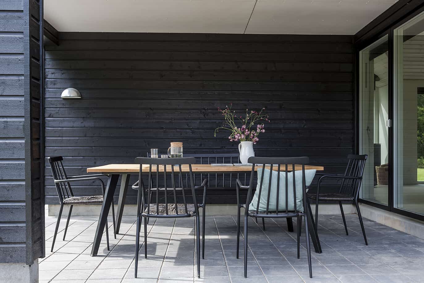 Skanlux Trend sommerhus - overdækket terrasse