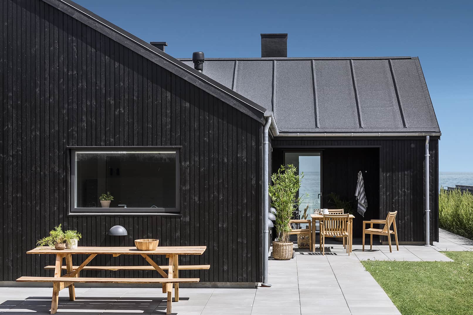 Træsommerhus fra Skanlux.