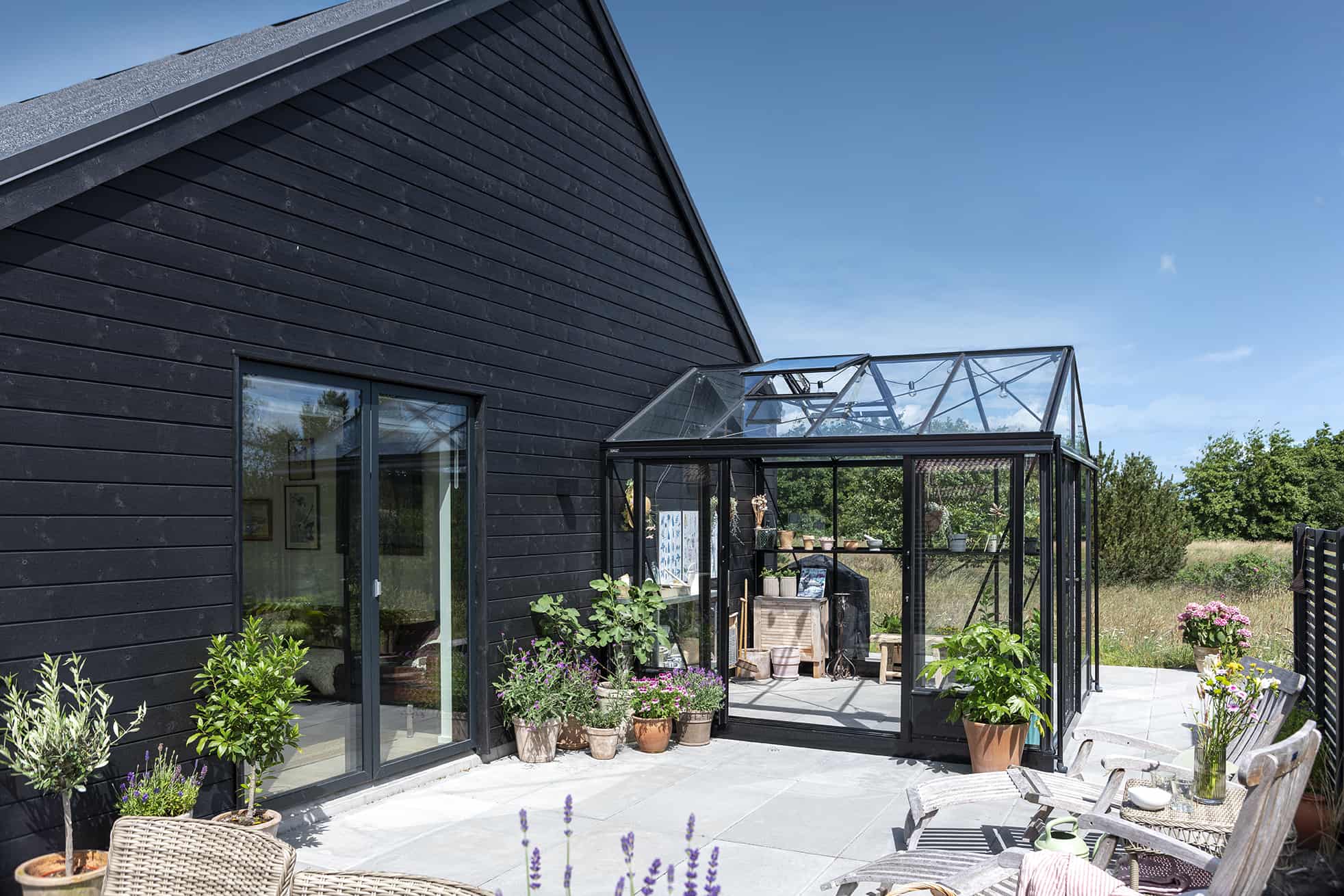 Skanlux Trend sommerhus. Arkitekttegnet sommerhus