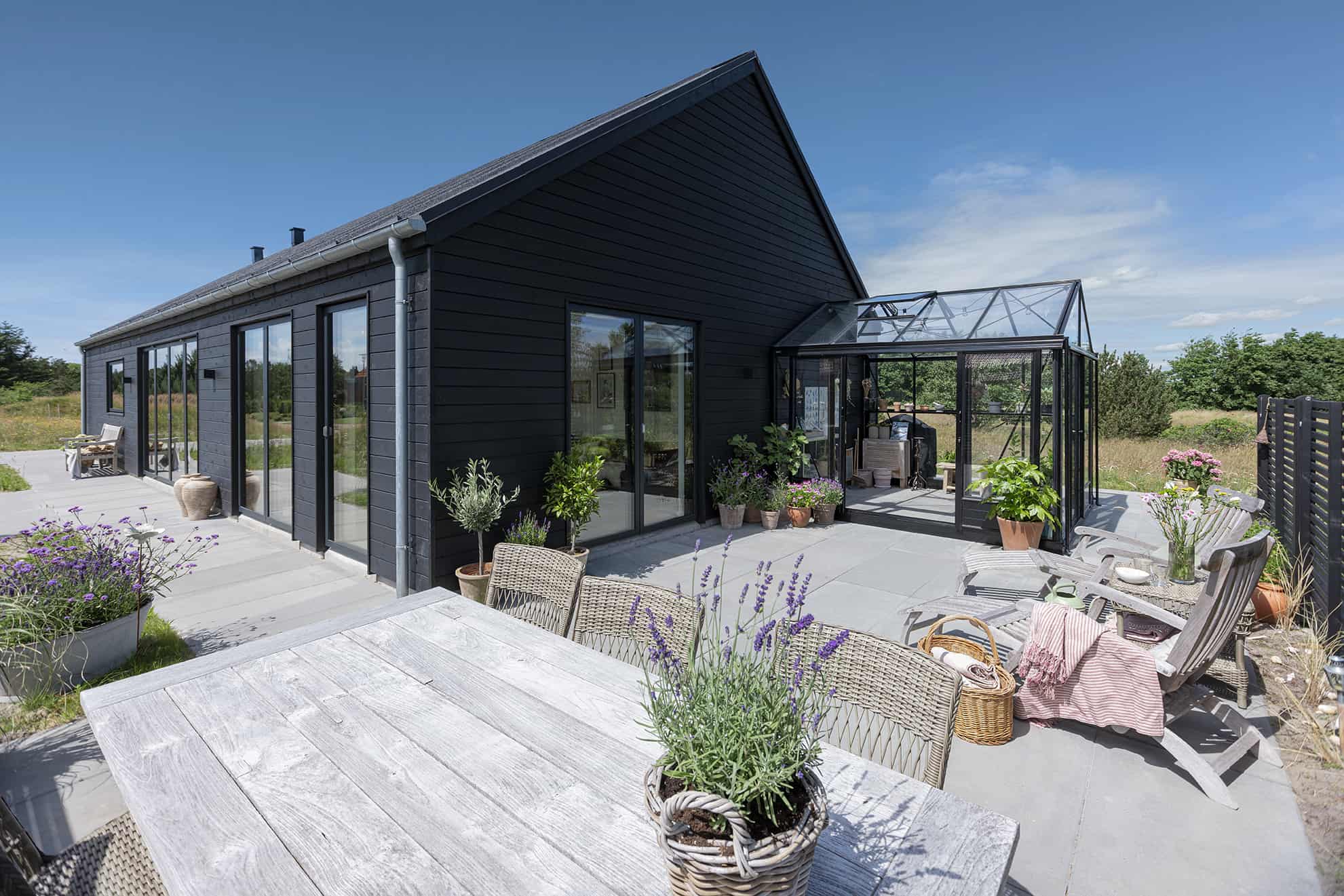 Skanlux Trend sommerhus. Arkitekttegnet sommerhus