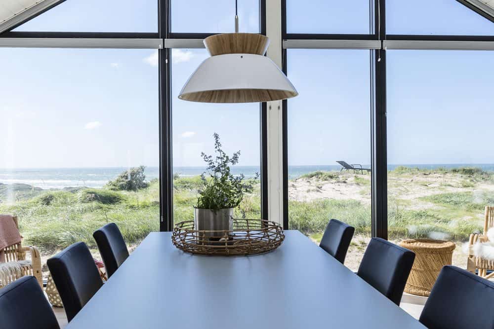 Skanlux Trend sommerhus fyldt. Arkitekttegnet sommerhus