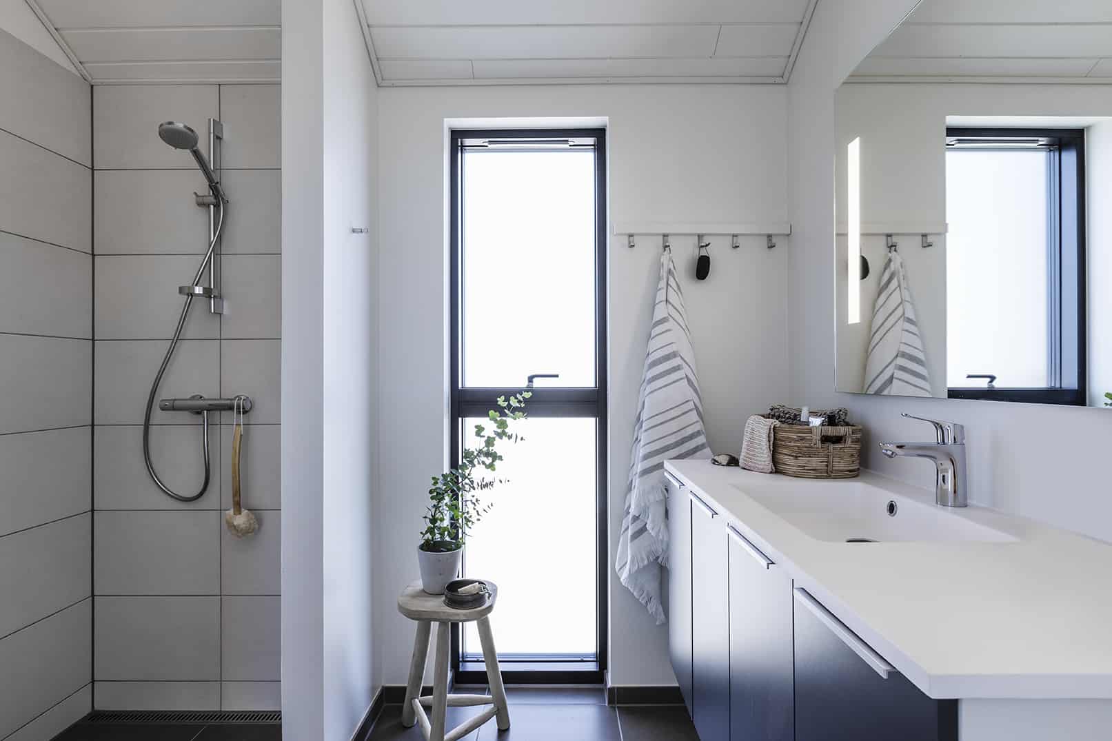 Skanlux Trend sommerhus fyldt. Arkitekttegnet sommerhus