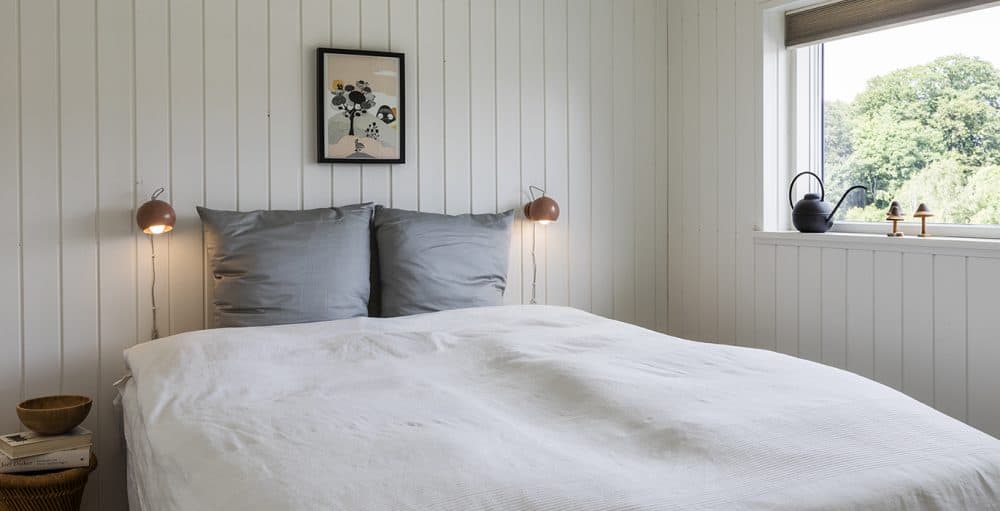 Skanlux Trend sommerhus fyldt. Arkitekttegnet sommerhus