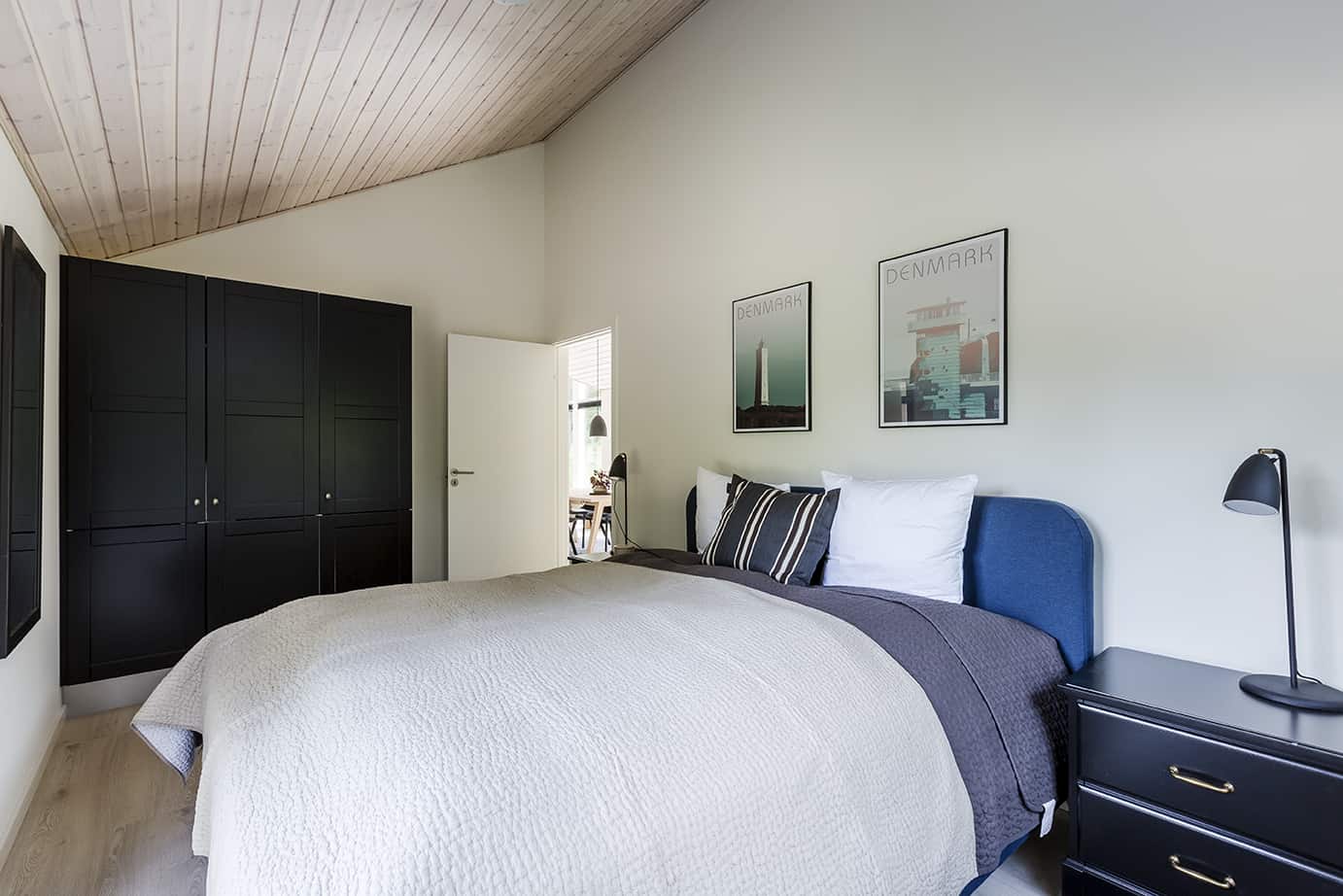 Skanlux Trend sommerhus fyldt. Arkitekttegnet sommerhus