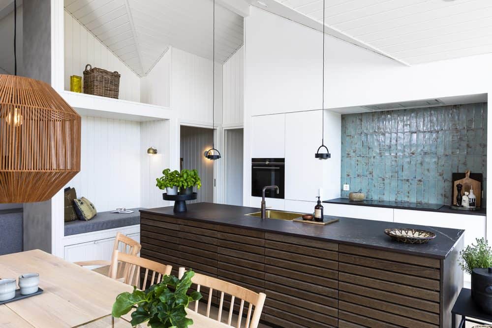 Skanlux Trend sommerhus fyldt. Arkitekttegnet sommerhus