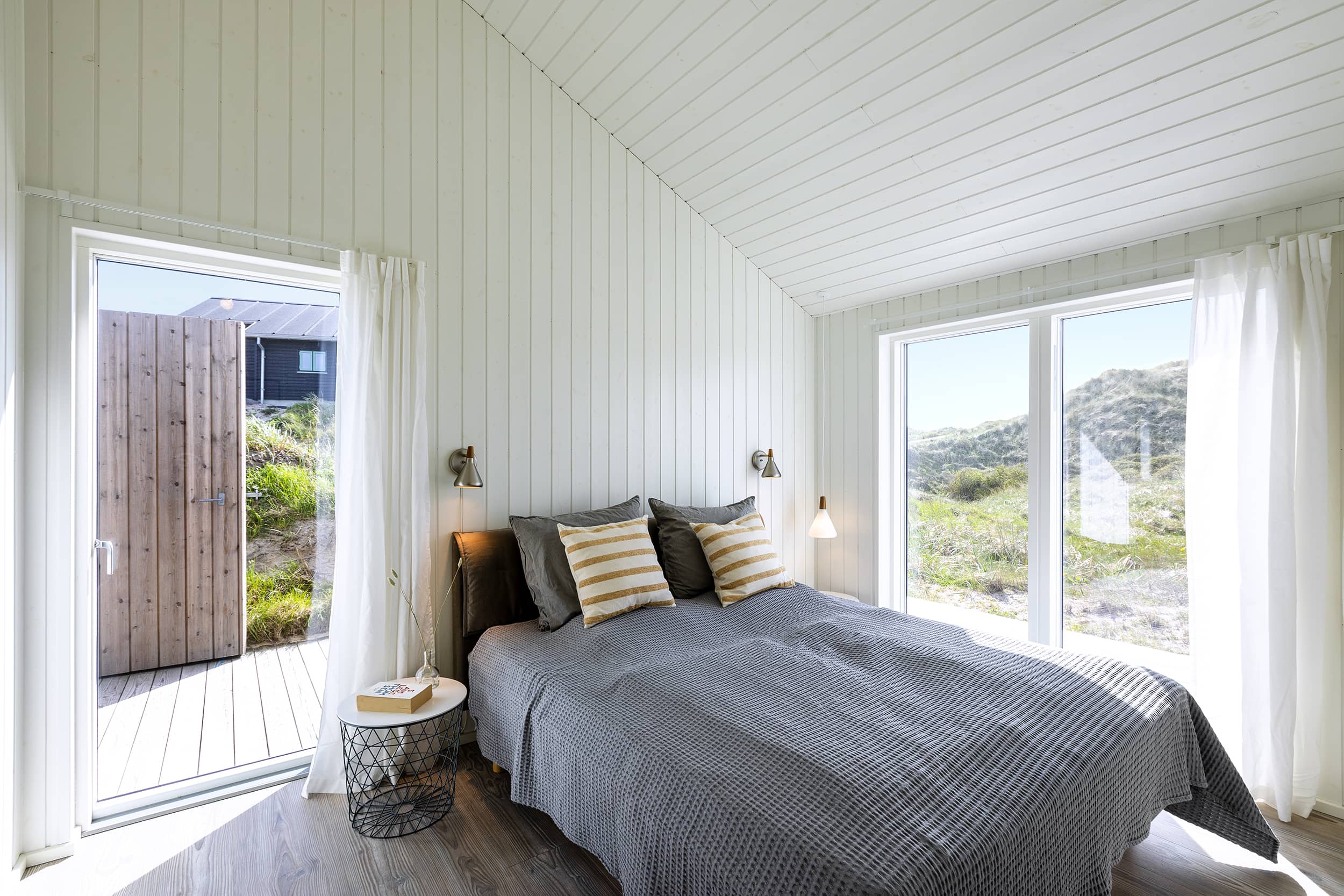 Skanlux Trend sommerhus fyldt. Arkitekttegnet sommerhus