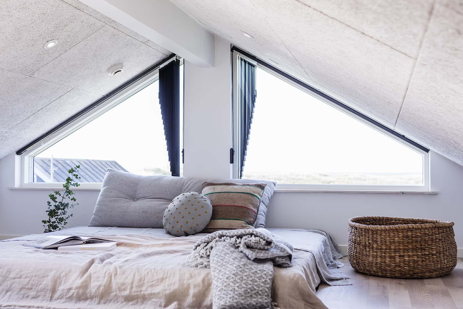 Skanlux Trend sommerhus fyldt. Arkitekttegnet sommerhus