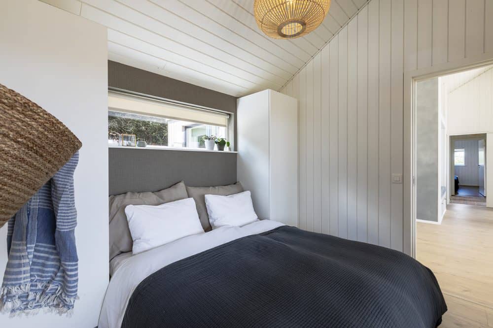 Skanlux Trend sommerhus fyldt. Arkitekttegnet sommerhus