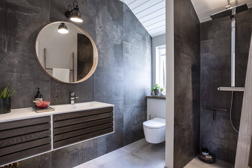 Skanlux Trend sommerhus fyldt. Arkitekttegnet sommerhus