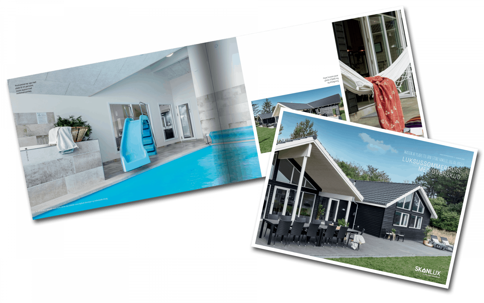 Skanlux aqua katalog. Skanlux arkitekttegnet sommerhus