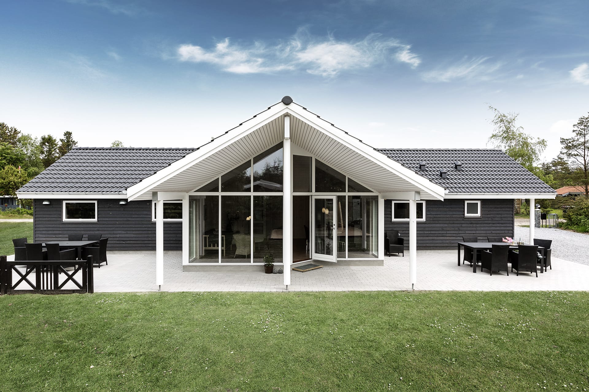 Classic sommerhus fra Skanlux. Klassisk sommerhus