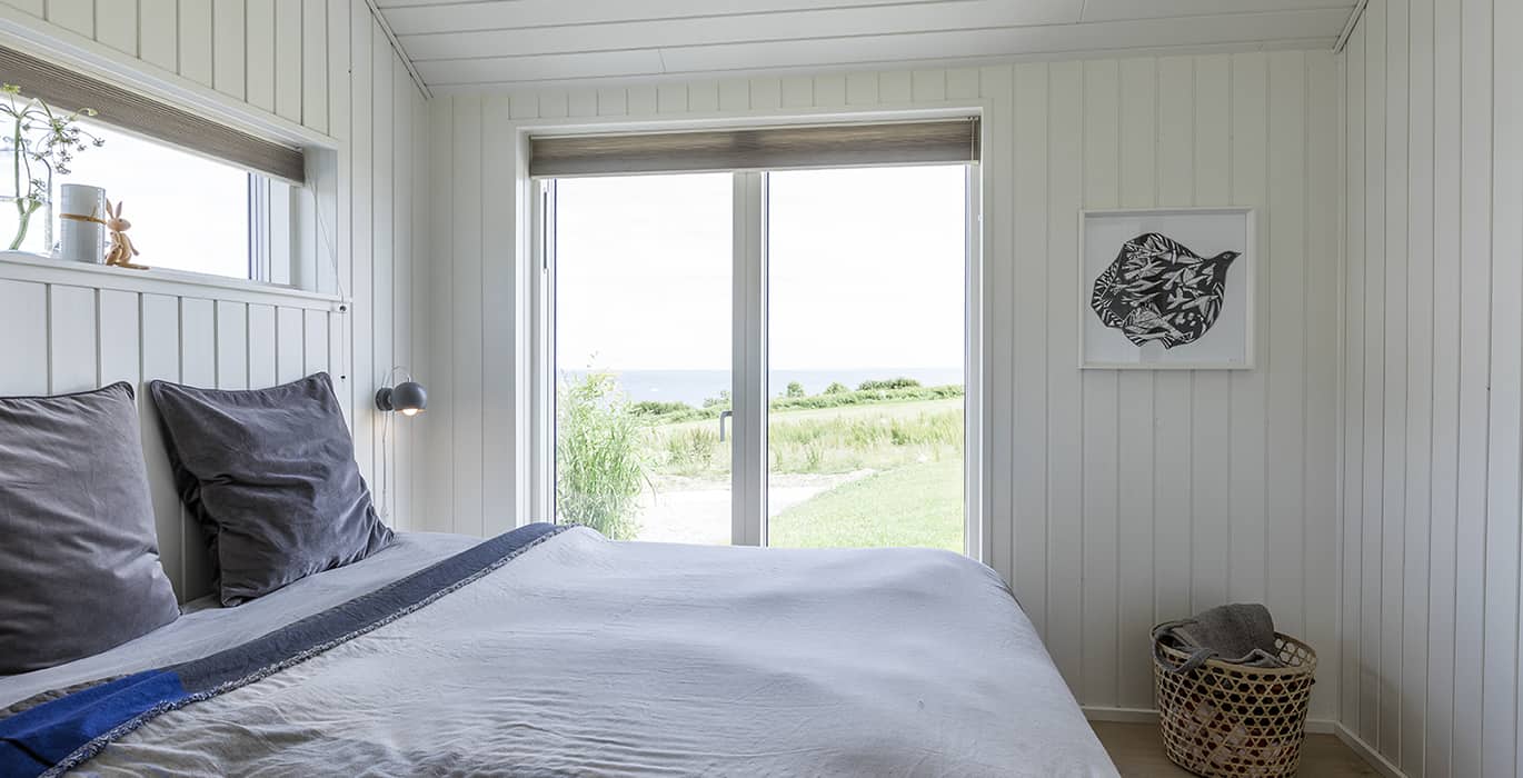 Skanlux Trend sommerhus soveværelse