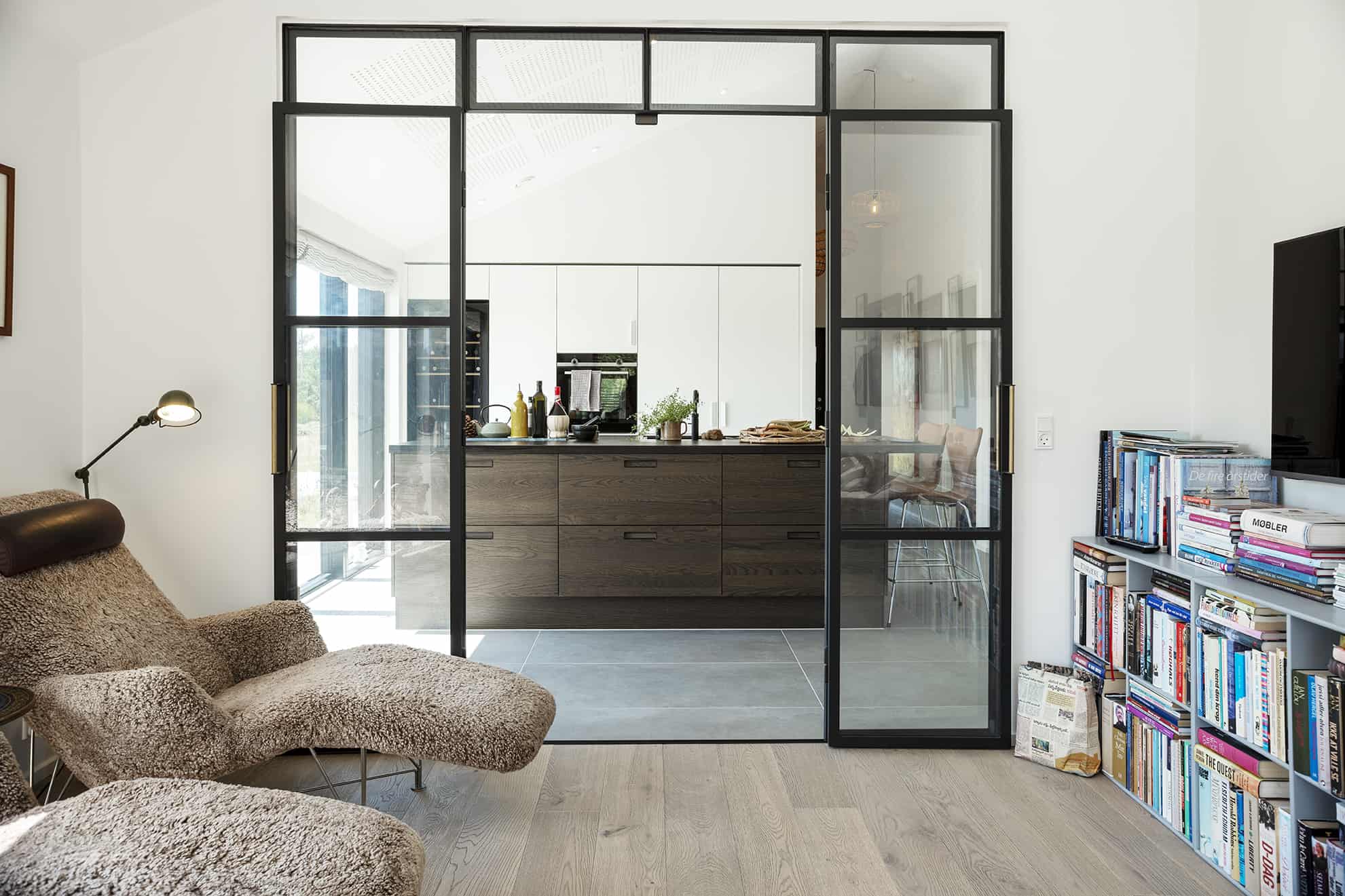 Skanlux Trend sommerhus. Stue