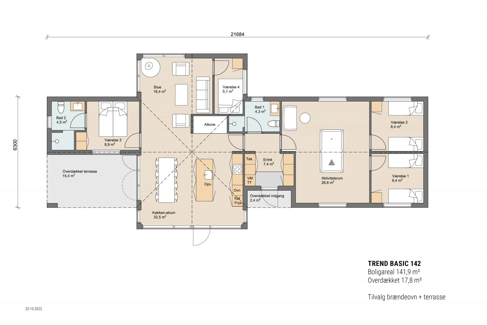 Skanlux Trend Basic plantegning