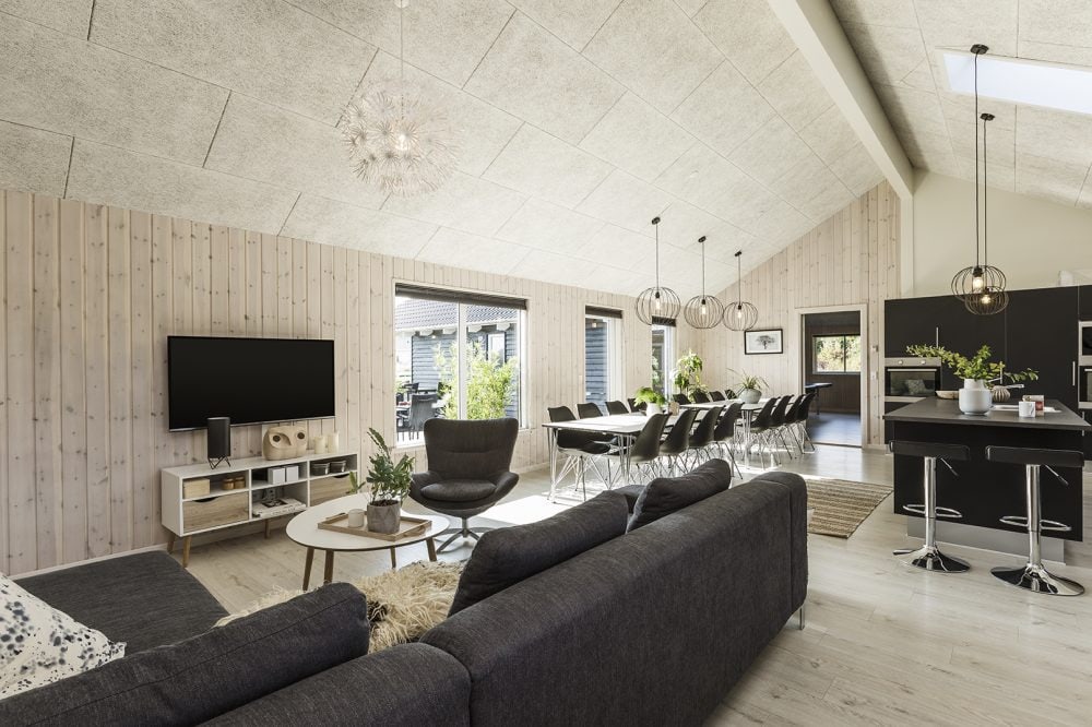 Skanlux Aqua familiesommerhus med pool og aktivitetsrum