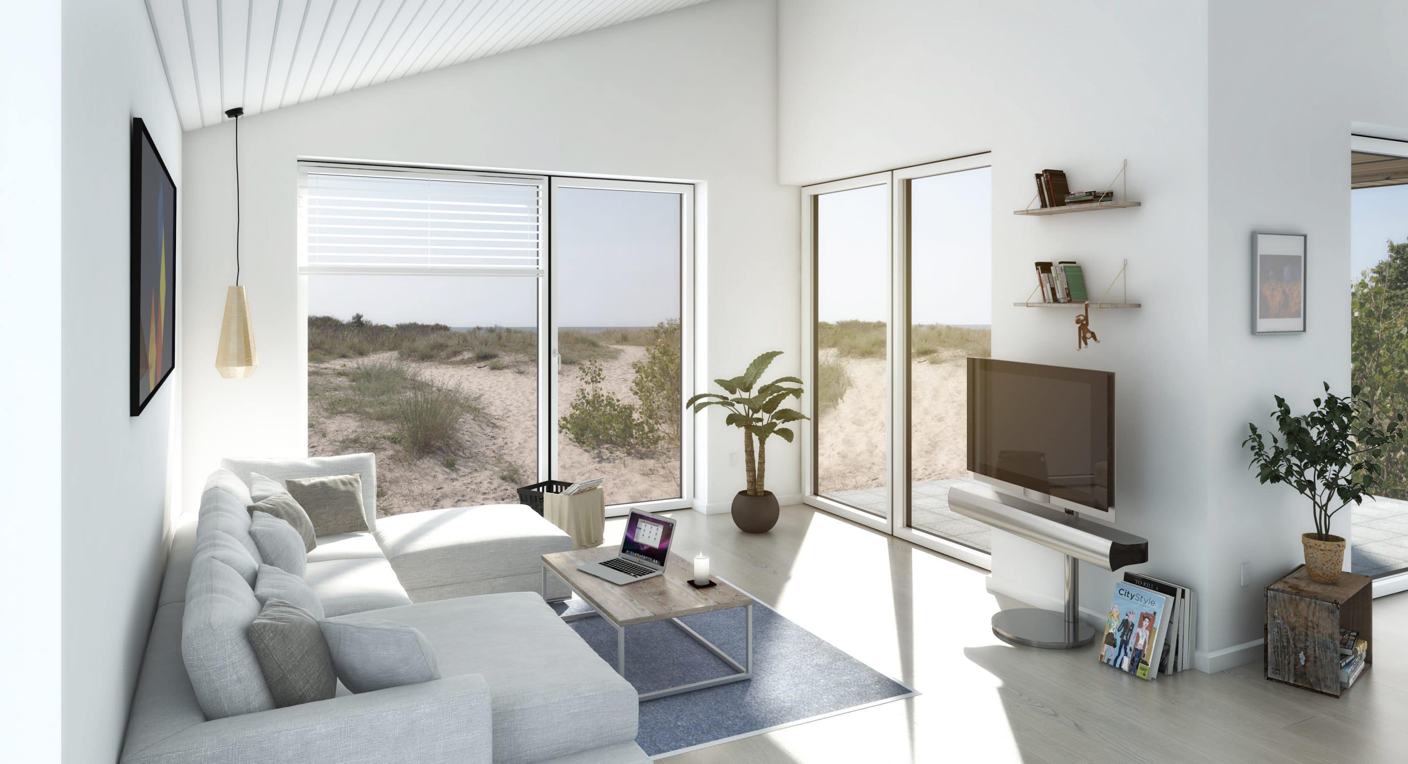 Thyravej Klintholm Strand Skanlux sommerhus