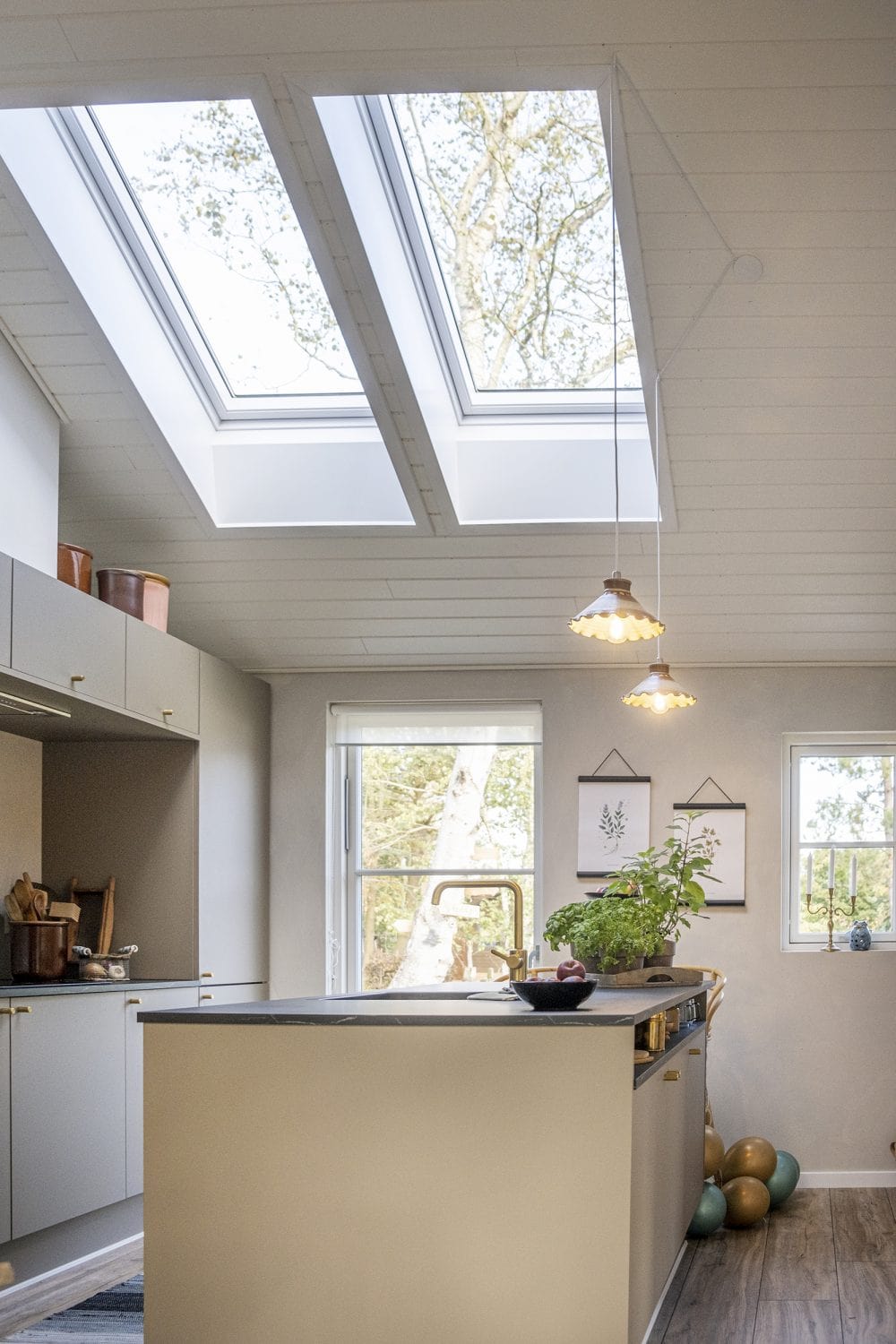 TV2 Sommerdrømme 2022 - Louise og Nicolaj køkken