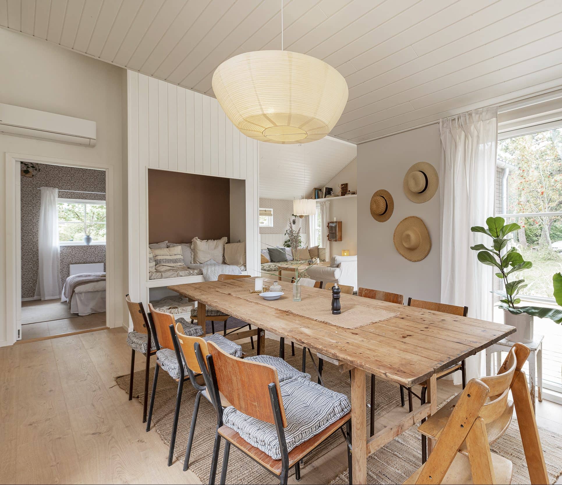 Sommerdrømme huse 2022. Skanlux sommerhus. Køkken alrum