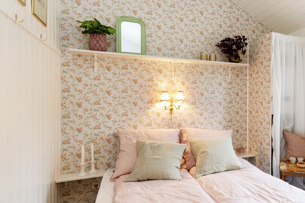 Værelser fra TV2 Sommerdrømme 2022. Skanlux sommerhus