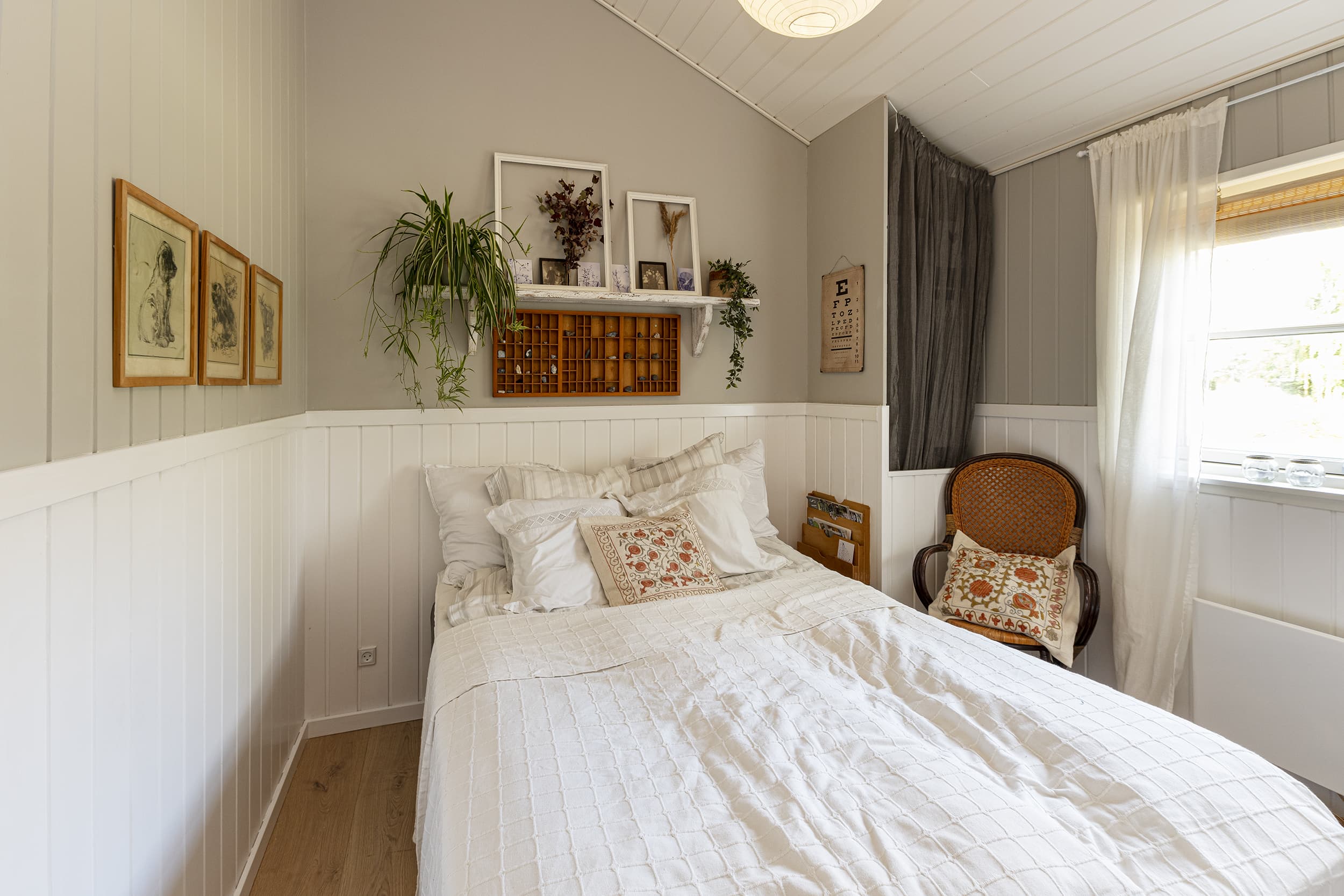 Værelser fra TV2 Sommerdrømme 2022. Skanlux sommerhus