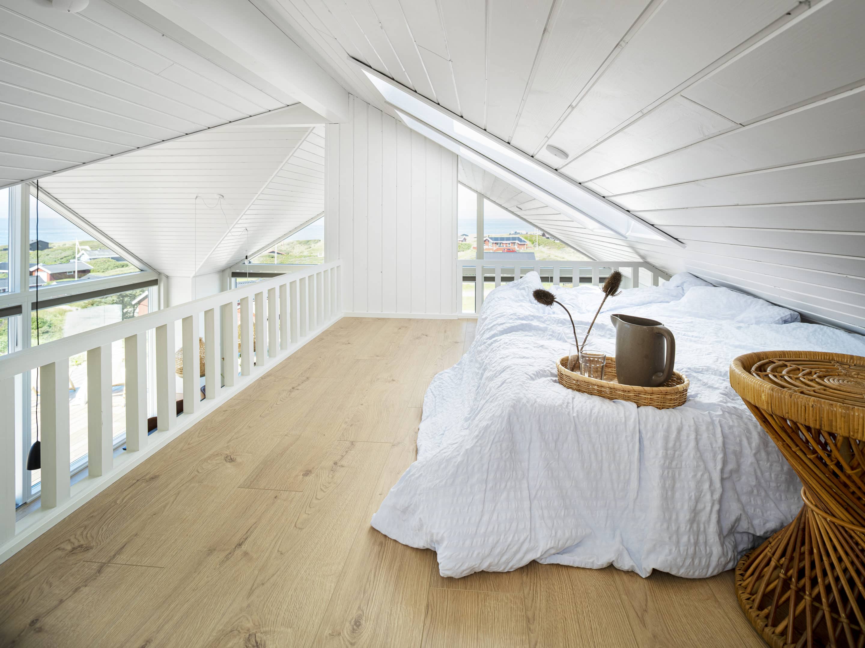 Stor hems med velux ovenlys