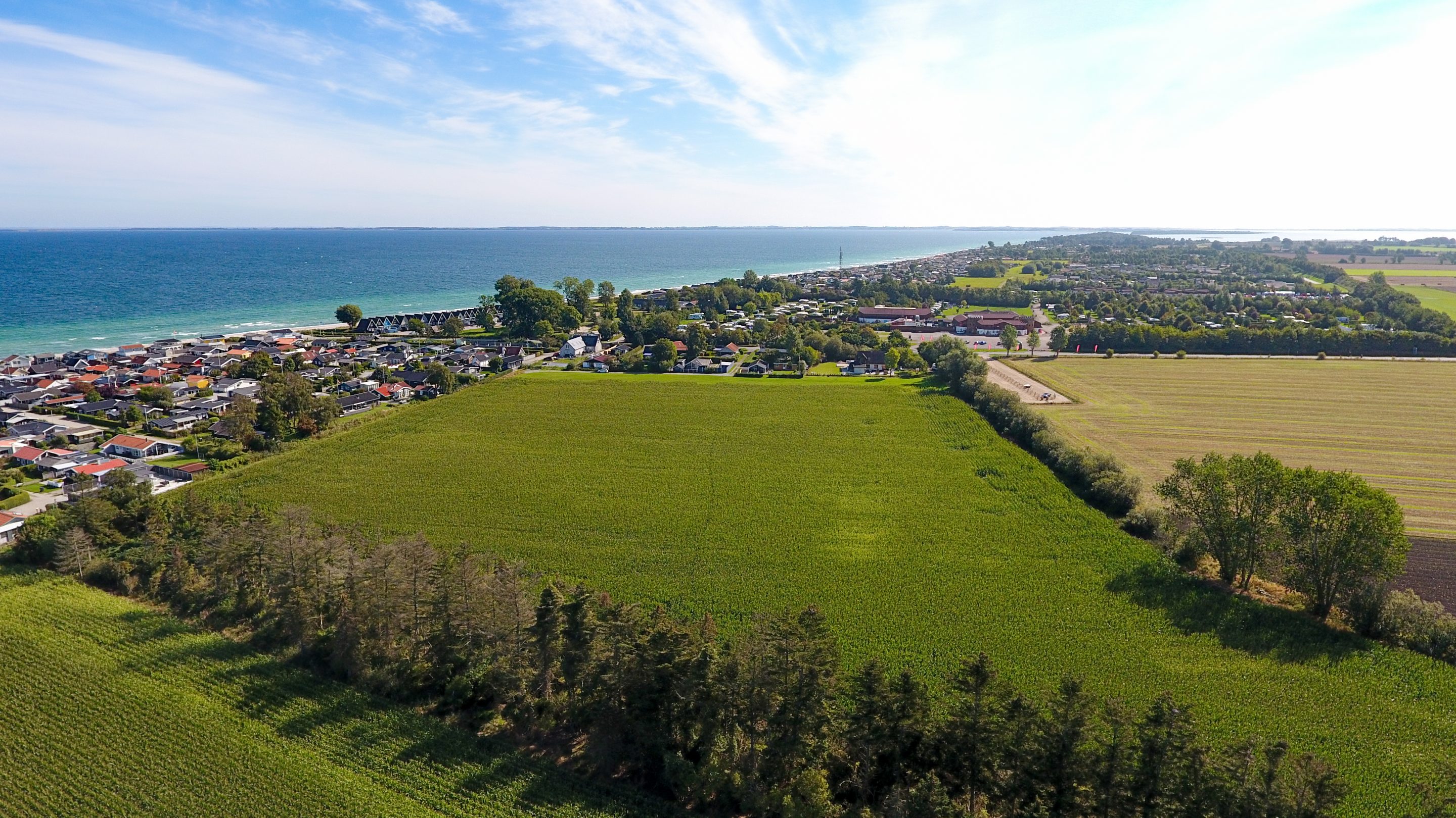 Skanlux byggegrunde og sommerhuse til salg ved Hasmark Strand