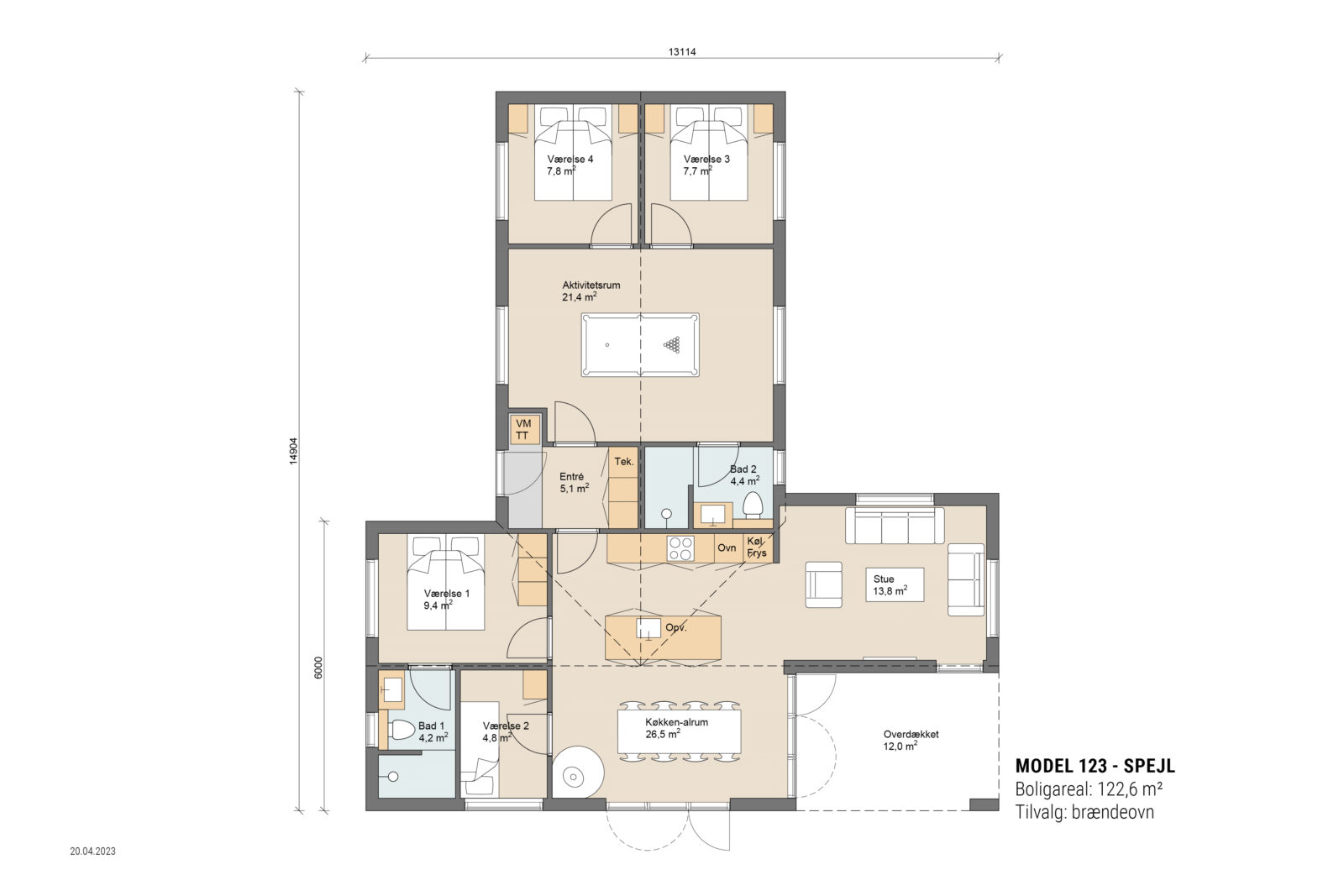 Skanlux planløsning