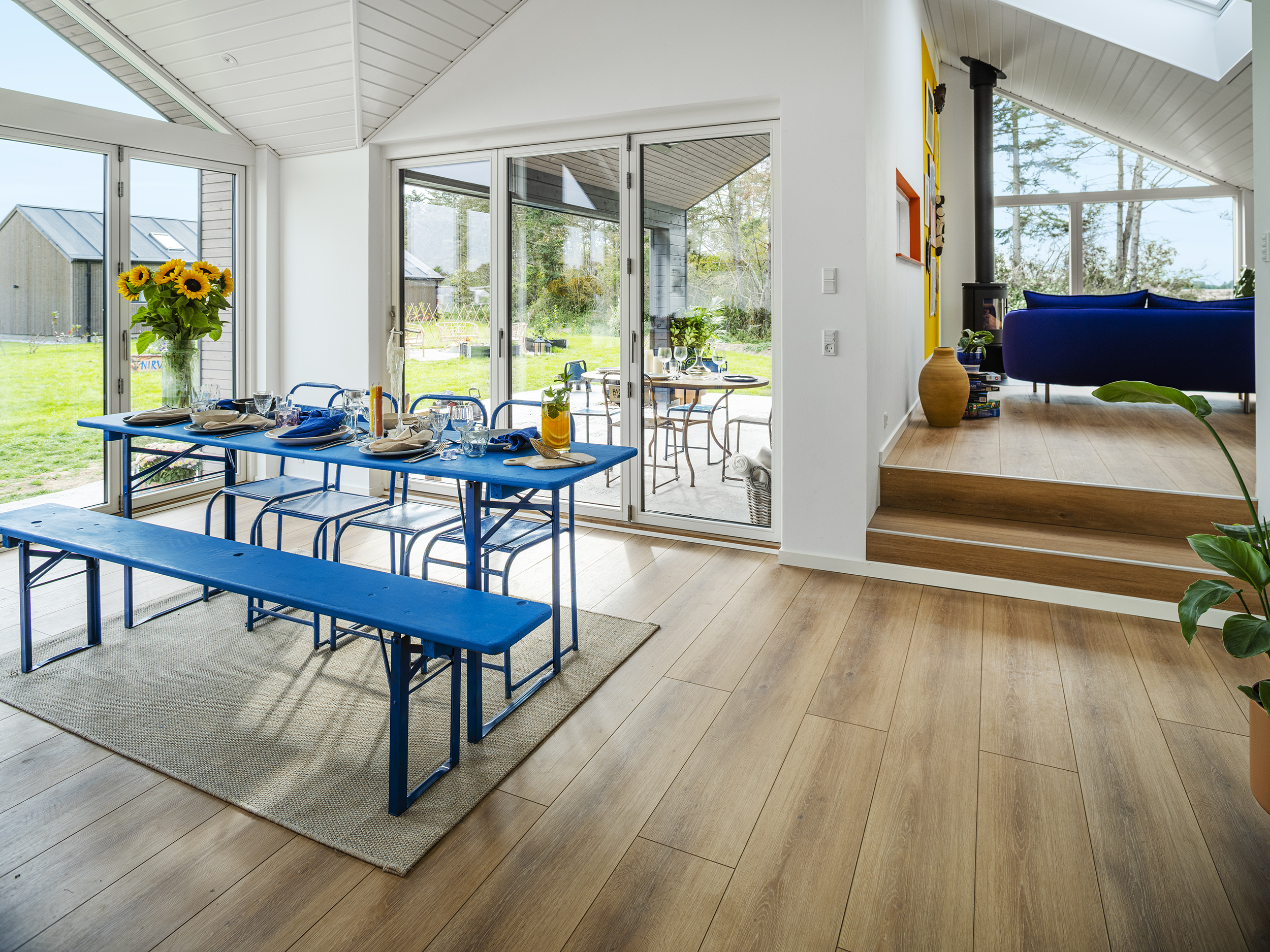 Sommerdrømme TV 2 køkken/alrum - Skanlux Trend sommerhus