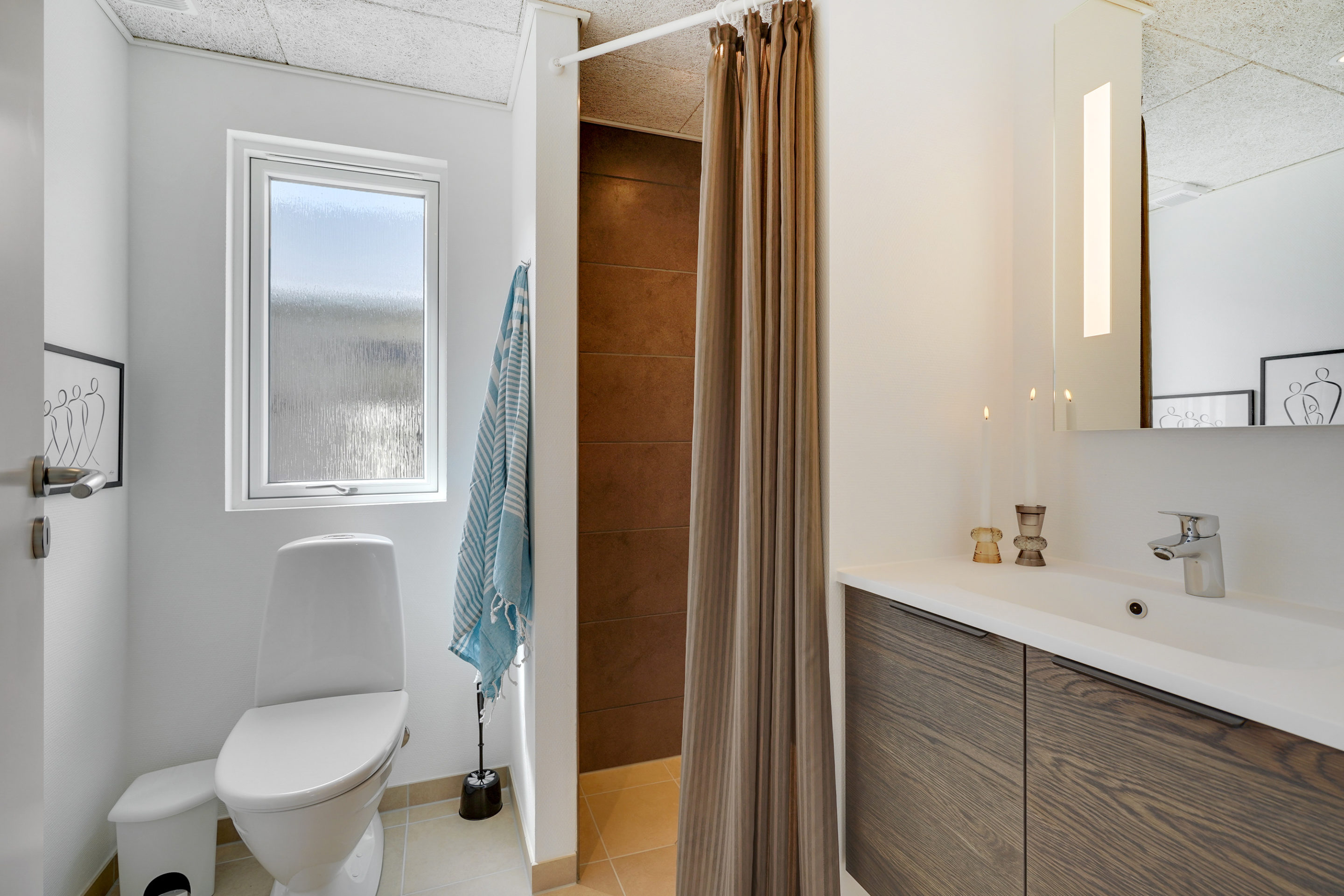 Badeværelse i luksus materialer