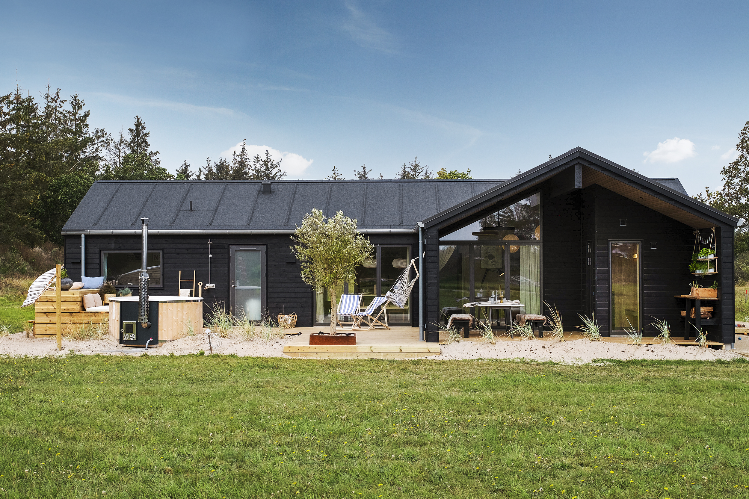 TV 2 Sommerdrømme 2024 terrasse med vildmarksbad