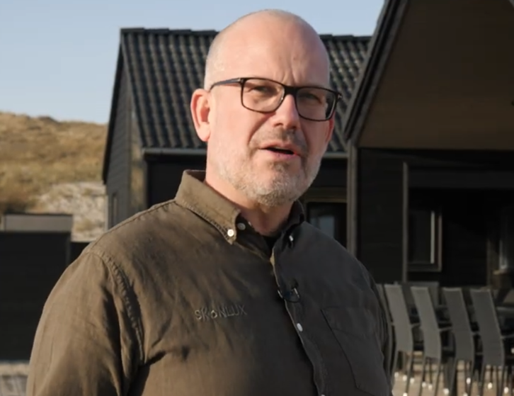 Søren fortæller en historie i Hauerslev