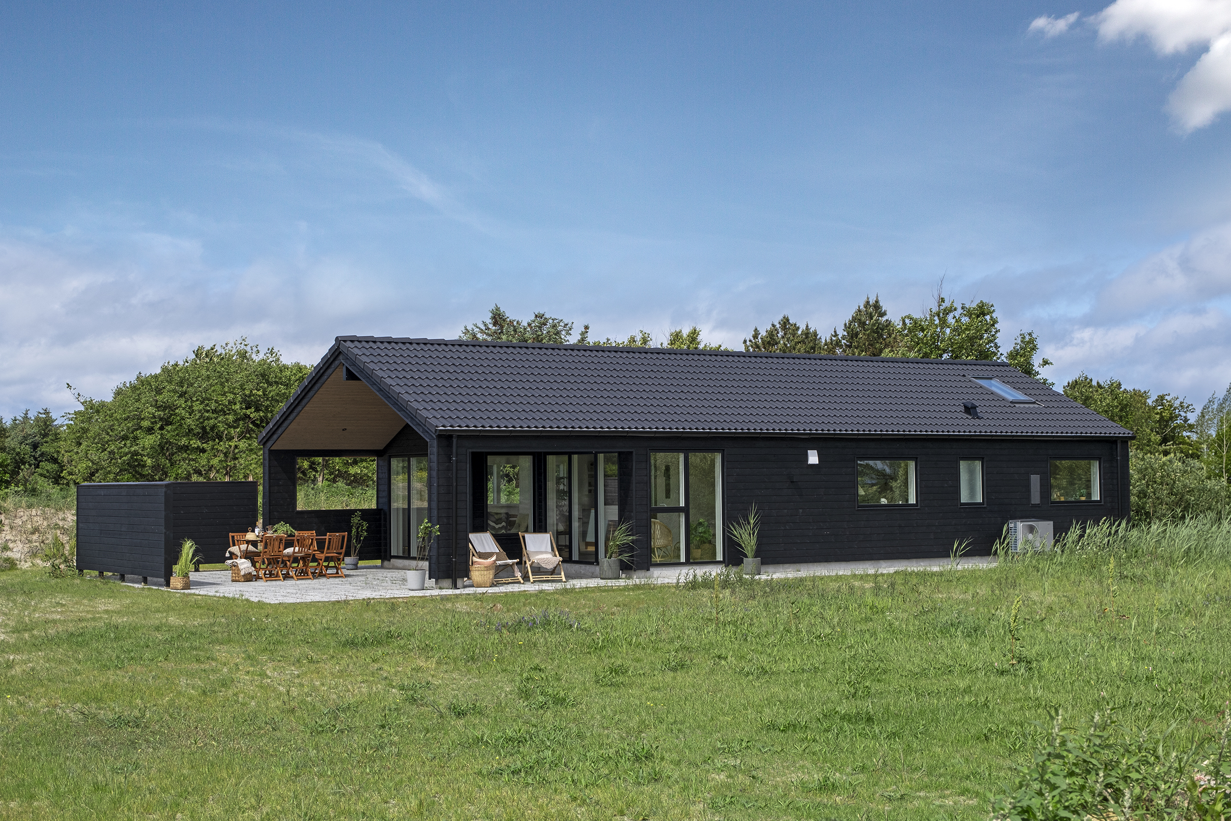 Skanlux Trend Basic 98 sommerhus - facade syd