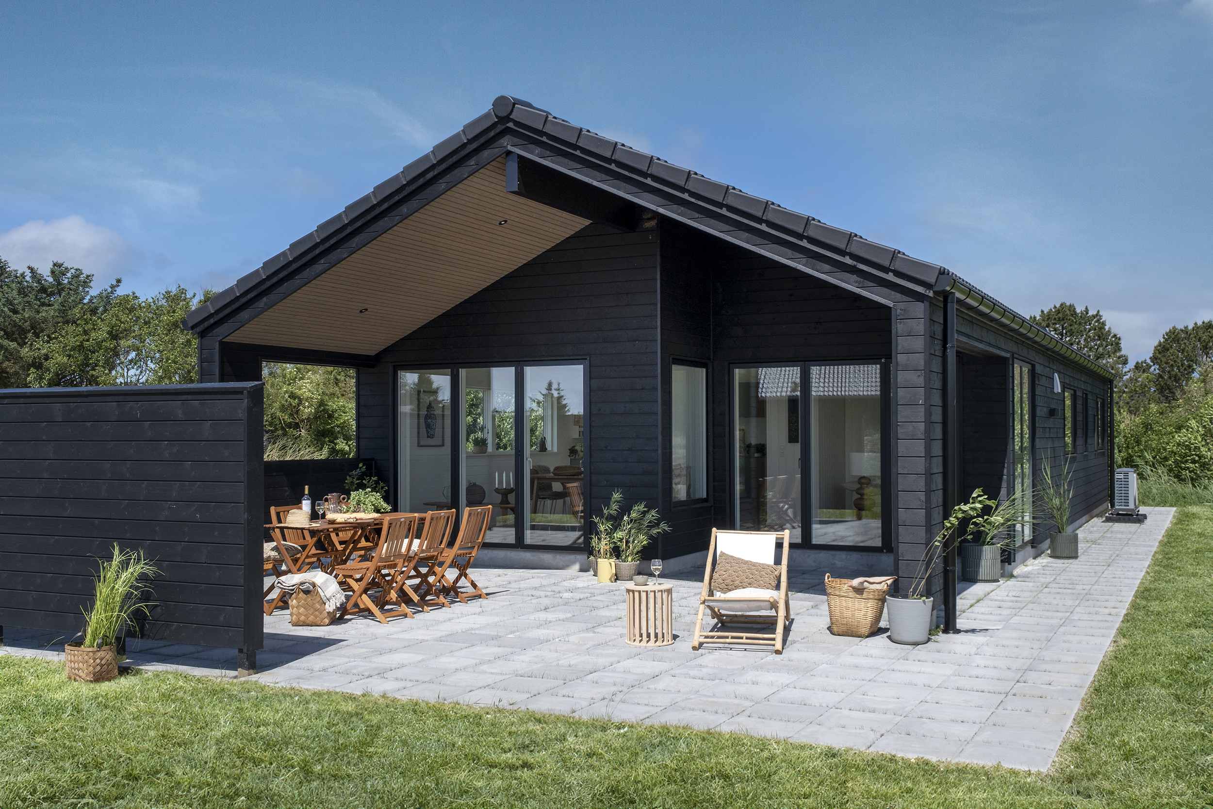 Skanlux Trend Basic 98 sommerhus - facade syd