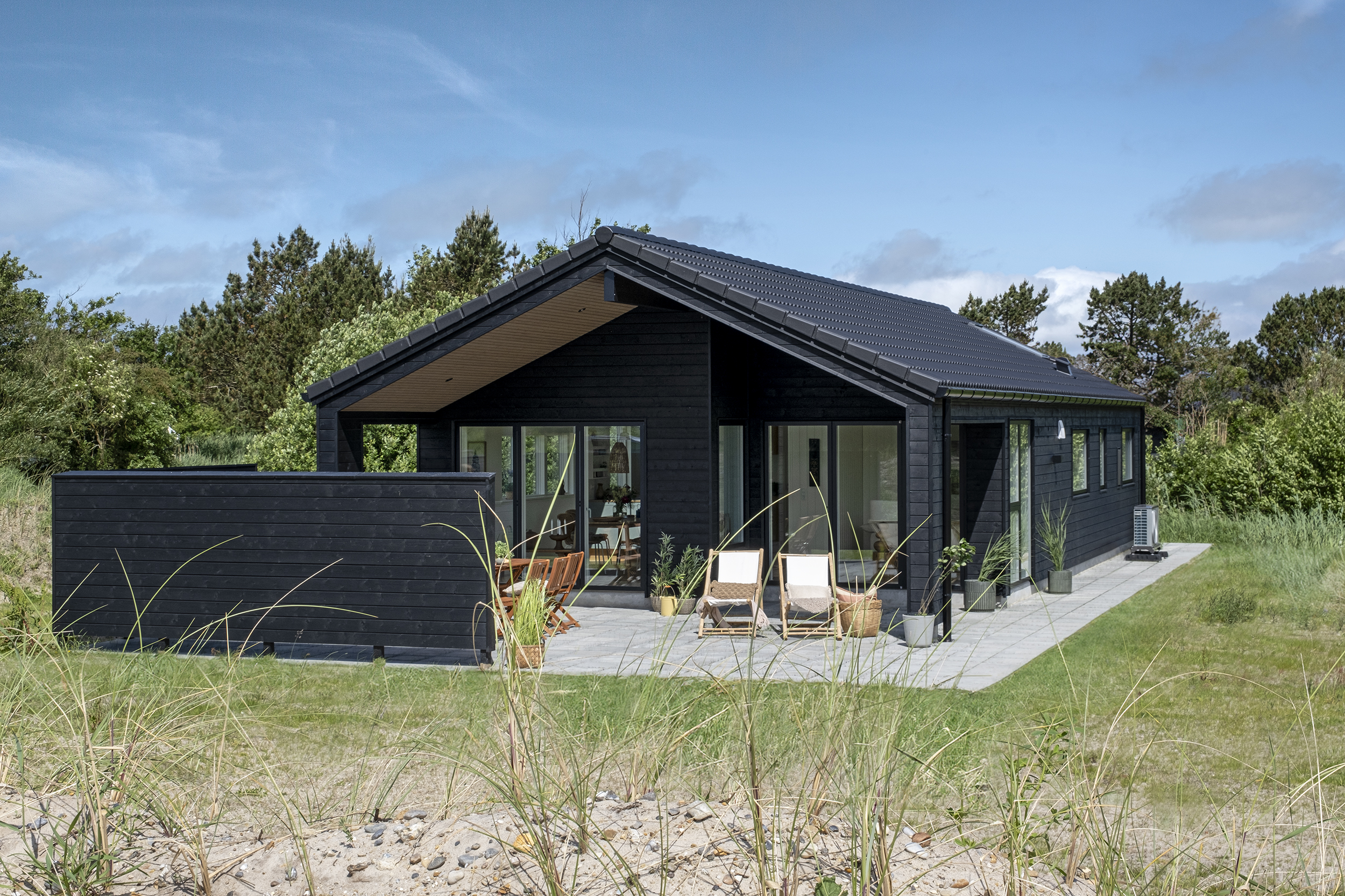 Skanlux Trend Basic 98 sommerhus - facade syd