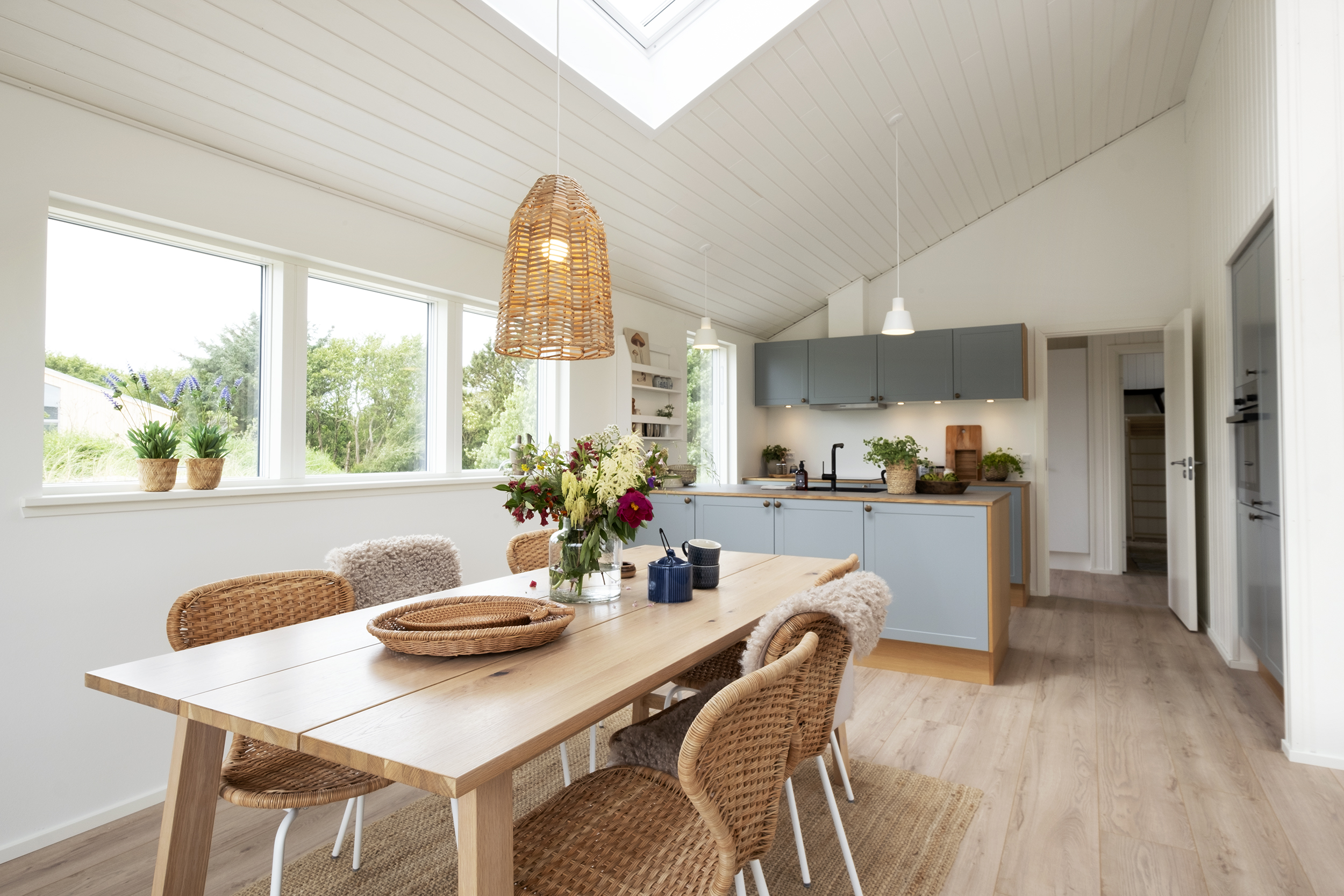 Skanlux Trend Basic 98 sommerhus - køkkenalrum