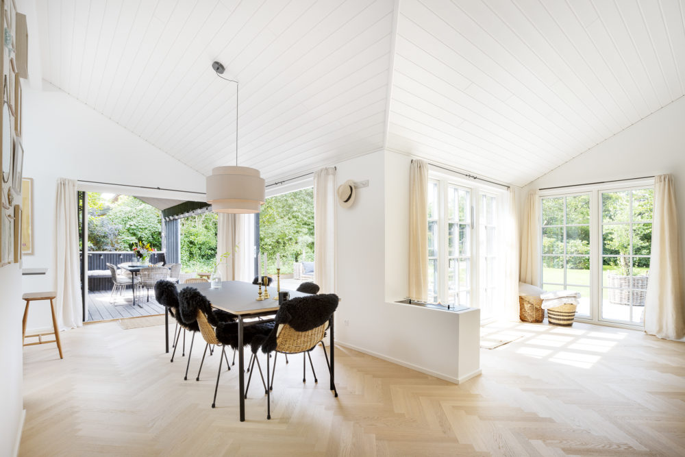 Skanlux Trend sommerhus med sprossede vinduer